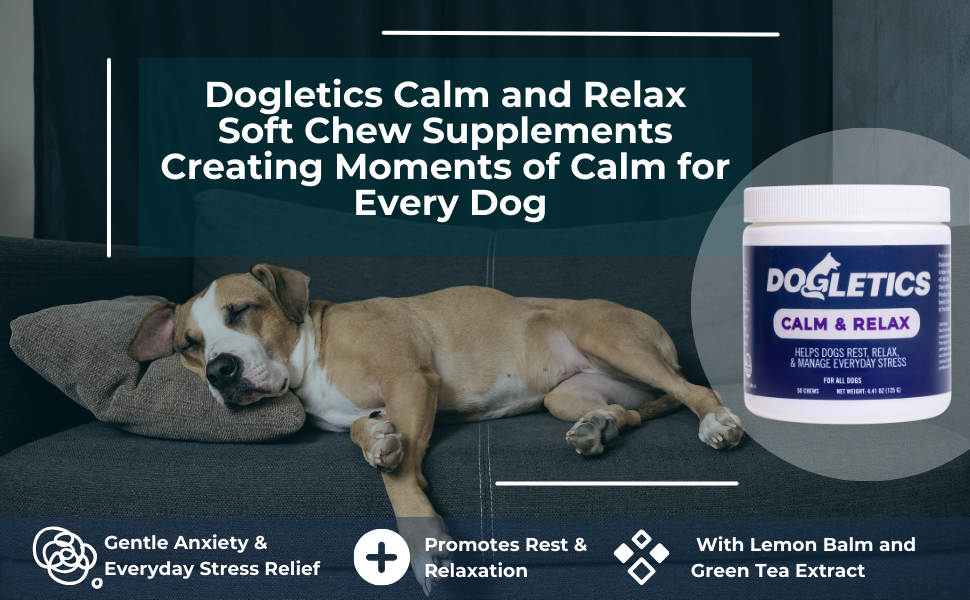 Dogletics Calm & Relax Support for Dogs