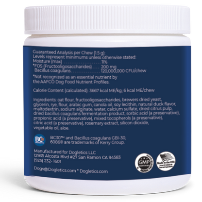 Gut Health Probiotic Prebiotic Supplement