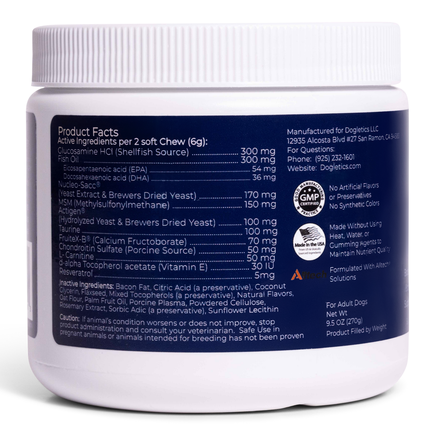 Dogletics Boost - Support Energy, Endurance, Recovery & Longevity