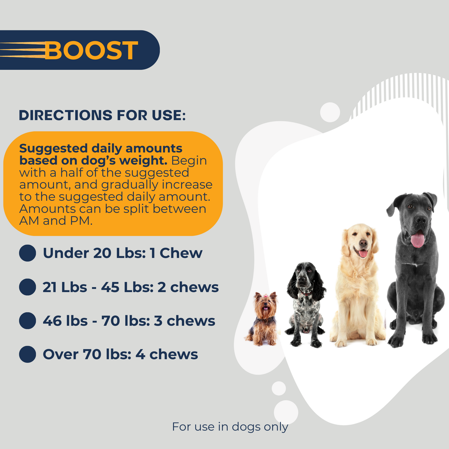 Dogletics Boost - Support Energy, Endurance, Recovery & Longevity