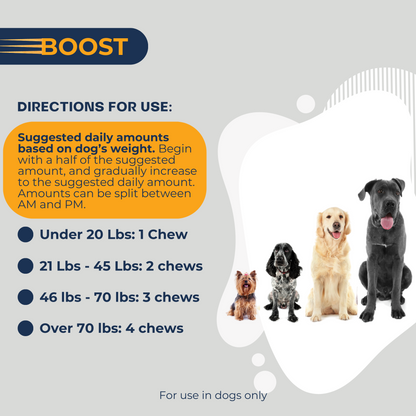 Dogletics Boost - Support Energy, Endurance, Recovery & Longevity